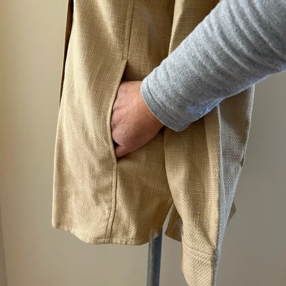 CUTE Talbots Khaki Shirt/Jacket - Picture 5 of 10